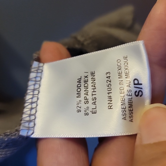 Bobeau Light Dark Green Brownish Open Front Cardigan - Picture 4 of 4